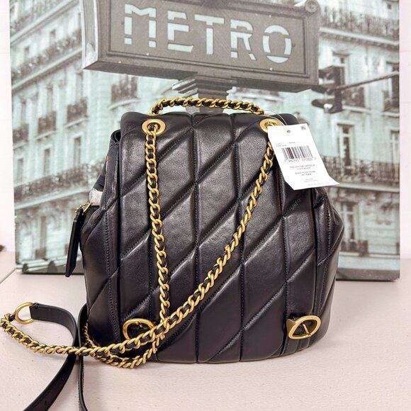 Coach  CU076  Tabby Backpack With Pillow Quilting - Picture 2 of 8